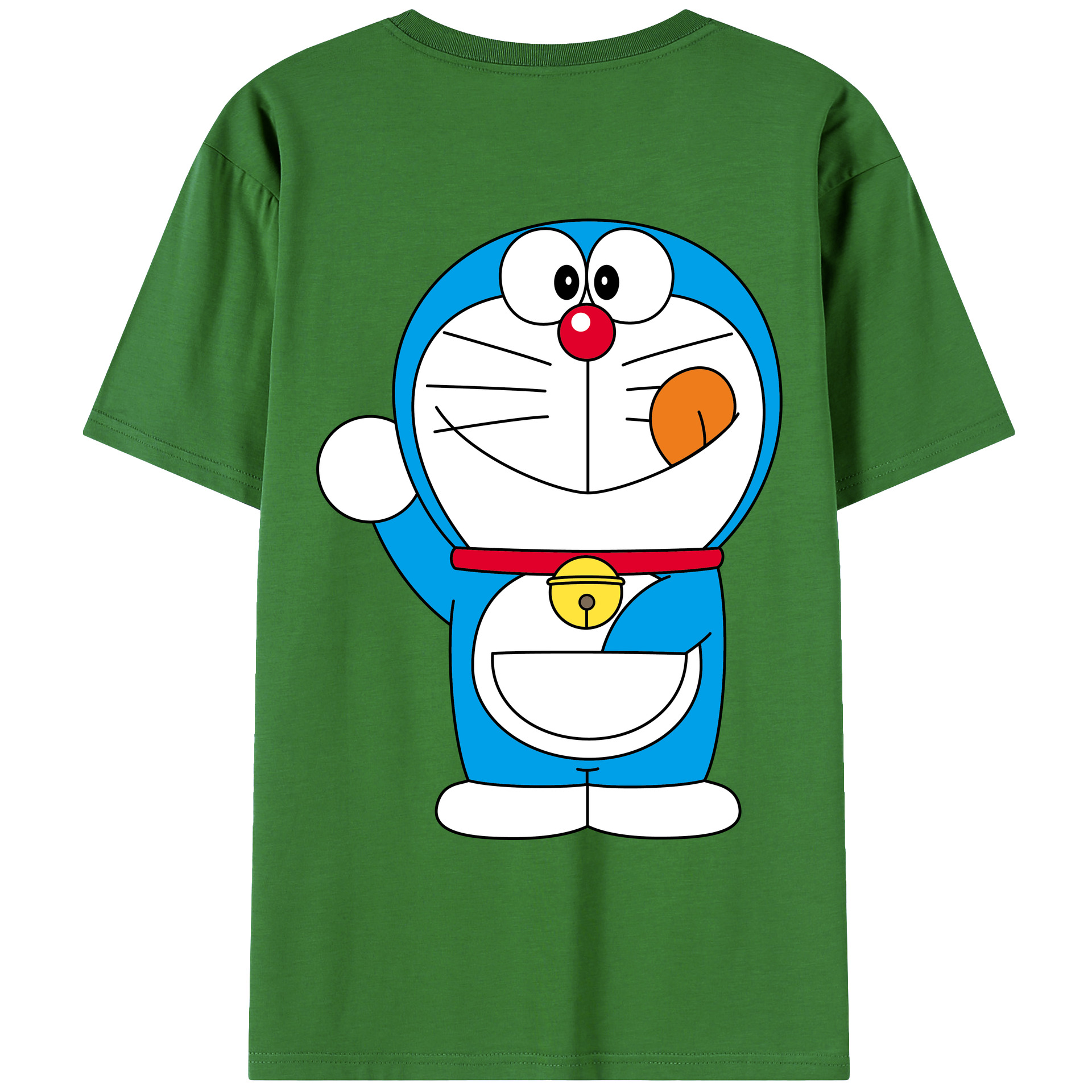 （画像用） ドラえもん Doraemon レディース半袖Tシャツ(バックプリント)